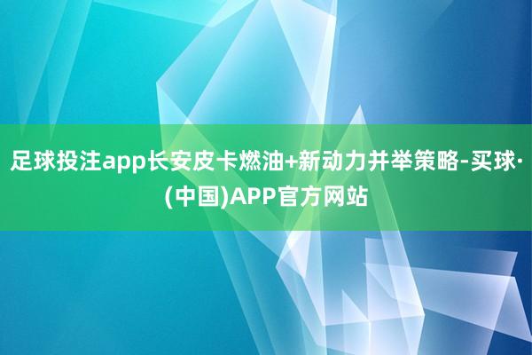 足球投注app长安皮卡燃油+新动力并举策略-买球·(中国)APP官方网站